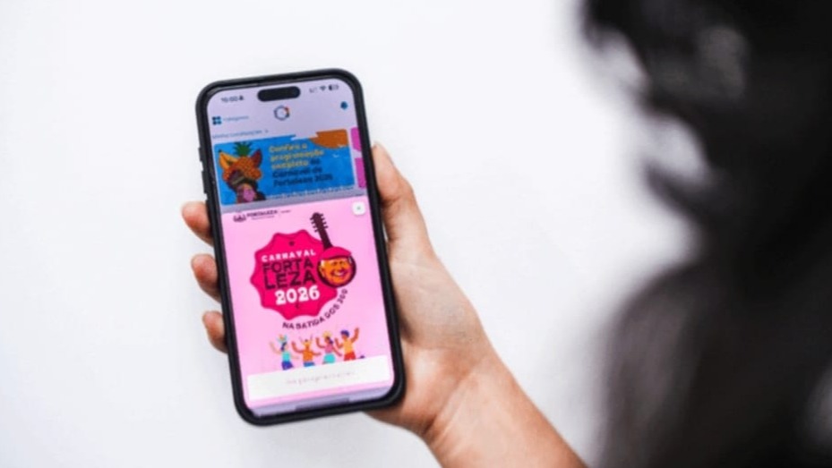 “Farol da Cultura”: Fortaleza estreia app que guia foliões em tempo real pelo Carnaval 2026